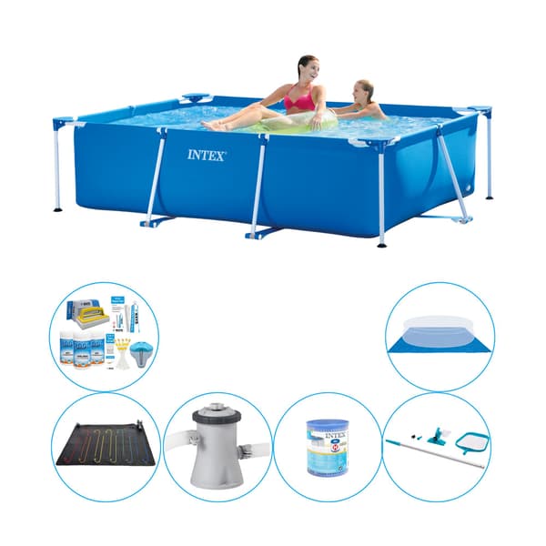 Intex Frame Pool suorakaiteen muotoinen 220x150x60 cm - 7 kpl - Allaspakkaus