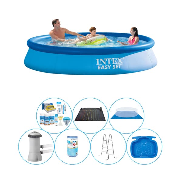 Super Deal Pool - 8 stk - Intex Easy Set Rund 366x76 cm