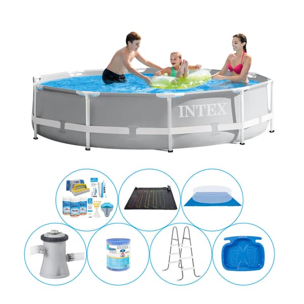 Super Deal Pool - 8 kpl - Intex Prism Runko pyöreä 305x76 cm