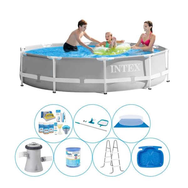 Pool bundt - 8 stk - Intex Easy Set Rund 305x76 cm