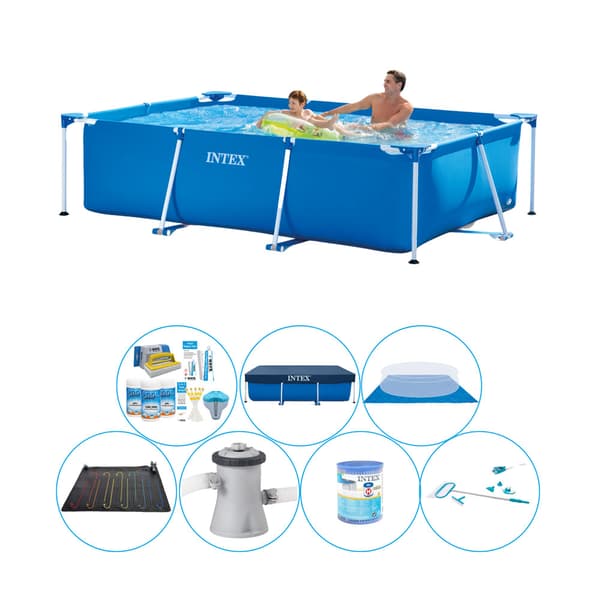 Intex Frame Pool Pool - 260 x 160 x 65 cm - Advantage Sæt
