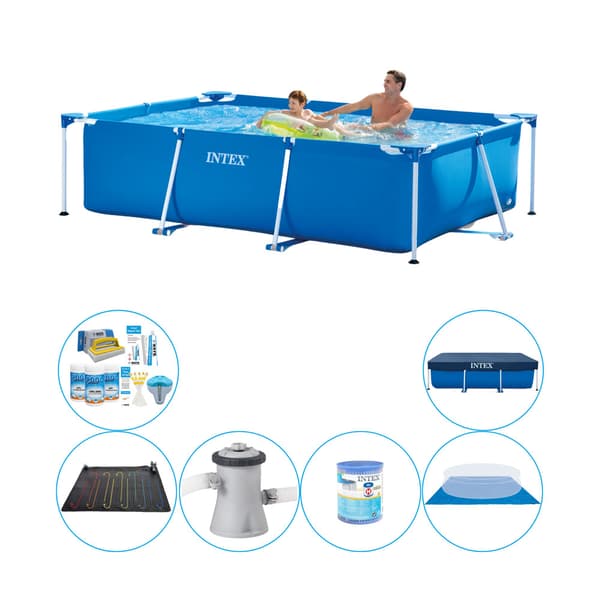 Intex Frame Pool Pool Deluxe Deal - 260 x 160 x 65 cm