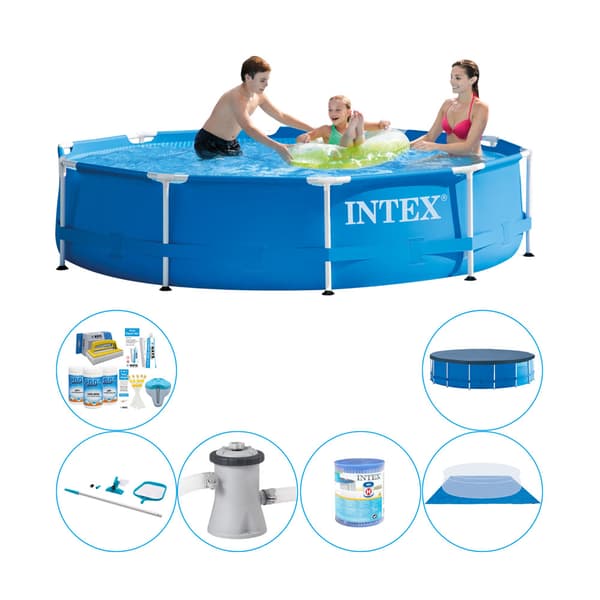 Intex Metal Frame Pool Pool - 305 x 76 cm - Rabattsats