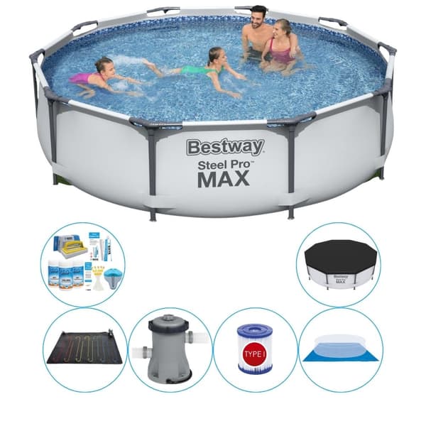 Allastilkku - Bestway Steel Pro MAX Rund 305x76 cm