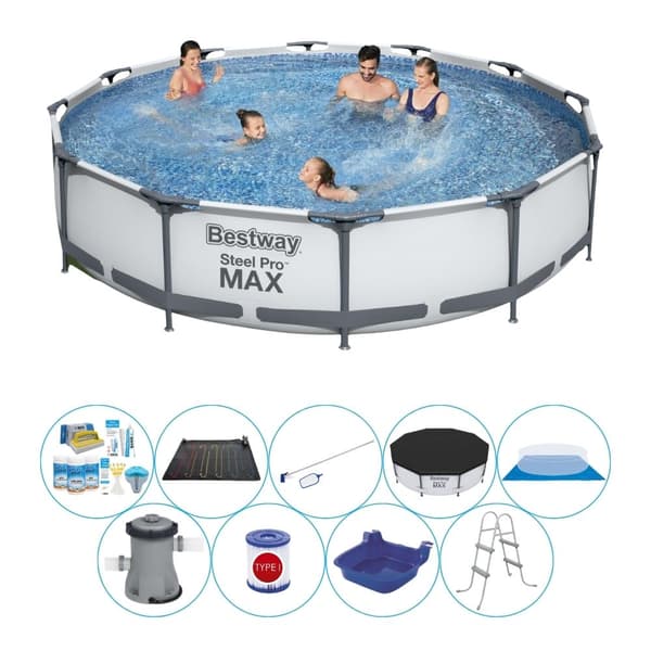 Bestway Steel Pro MAX Rund 366x76 cm - Smart Pool Deal