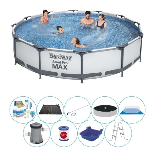 Smart Pool Deal - Bestway Steel Pro MAX Rund 366x76 cm