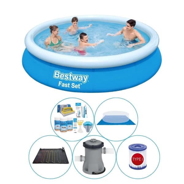 Bestway Fast Sæt 366x76 cm - Pool Deal