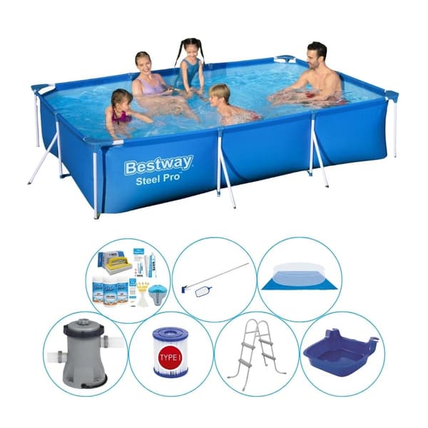 Bestway Steel Pro 300x201x66 cm - Super Deal Pool