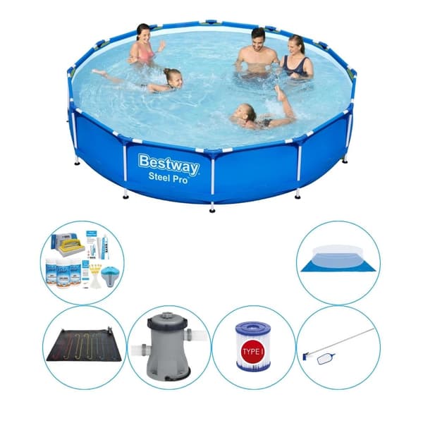 Bestway Steel Pro 366x76 cm - Poolpakke