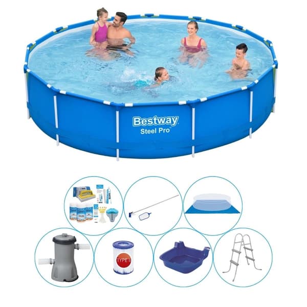 Super Deal Pool - Bestway Steel Pro 396x84 cm