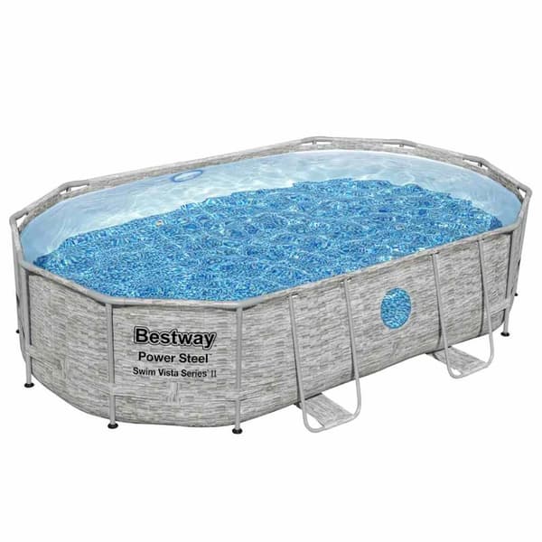 Bestway swimmingpoolsæt Power Steel 488x305x107 cm