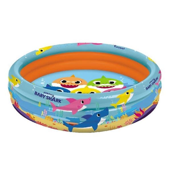 Mondo Baby Shark 3-Rings Svømmebassin 100 cm