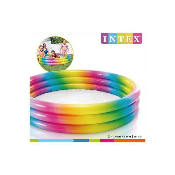 Intex 58439NP Regnbågspool 147x33 cm