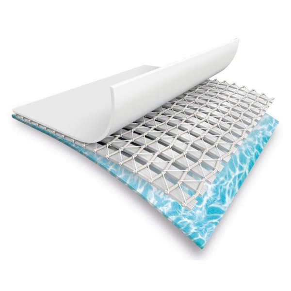 Intex 28206NP Beachside Metallram Simbassäng 305x76 cm utan filterpump