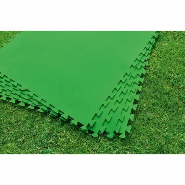 Pusselmatta Bestway 1058636XXX21 Interlocking golvplattor 9 Delar