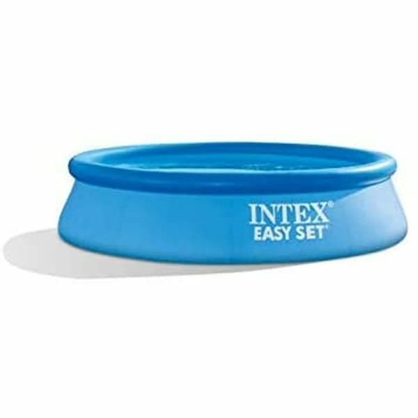 Upplåsbar bassäng Intex Easy Set 1942 l Rund Reningsverk för simbassäng (244 x 61 cm)