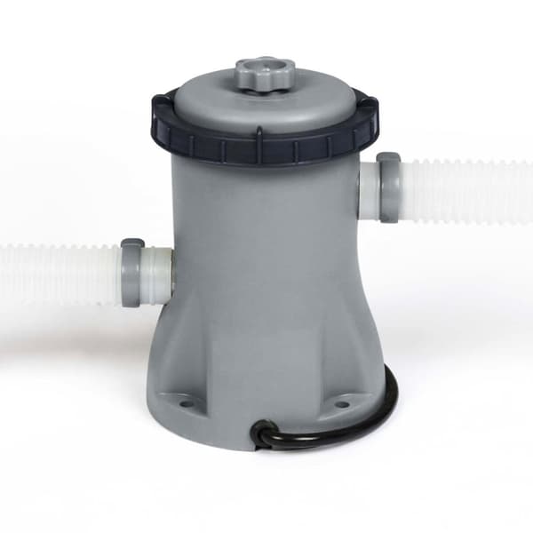 Dybde på bassenget over bakken Ø4,27m - 122cm dybde | Bestway stål Pro MAX (5612X)