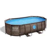 Dybde over bakken basseng 4,27x2,5m - 1m dybde | Power Steel Swim Vista II (56714)