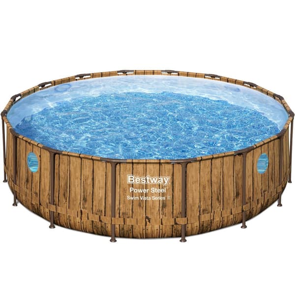 Basseng over bakken Ø4,88m | Bestway Power Steel Swim Vista II (56725)