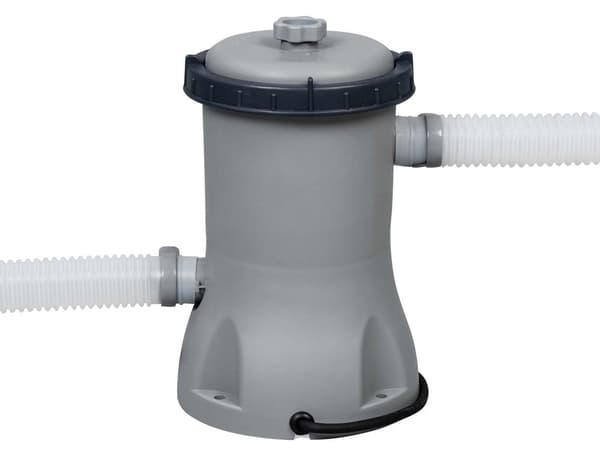 Bestway pool - med pump och pooltrappa - 366x100 cm - rotting
