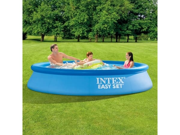BASSENG - INTEX EASY SET POOL SET (W/12V FILTER PUMP) 3.077 L