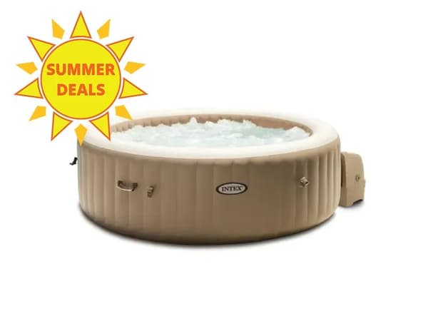 Intex PureSpa Bubble Massage Sæt, 795L, 196x71 cm