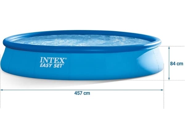 BASSENG INTEX EASY SET® POOL SETT 457X84 CM 9729 L MED FILTERPUMPE