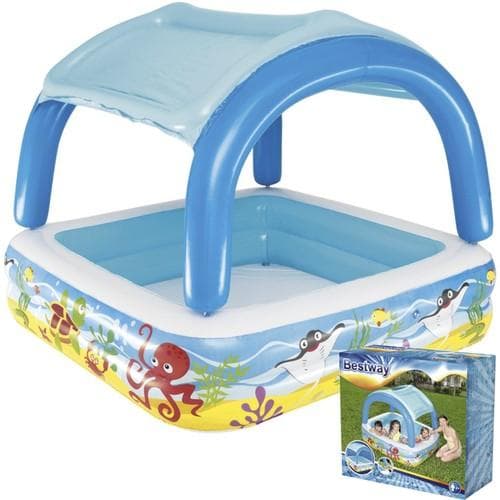 Ilmatäytteinen allas katolla - 265L - Bestway - 140cm/140cm/114cm
