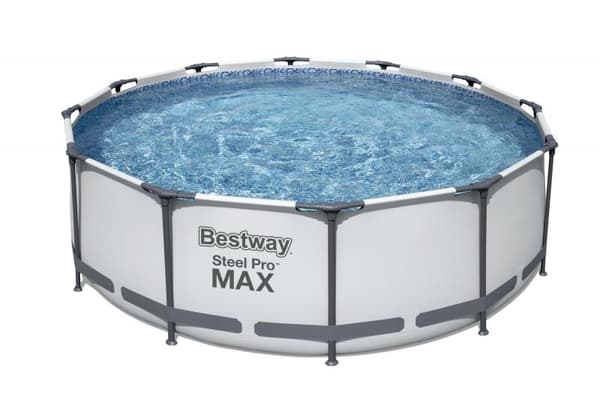 Bestway - overjordisk pool - 366x100 cm - komplet med tilbehør
