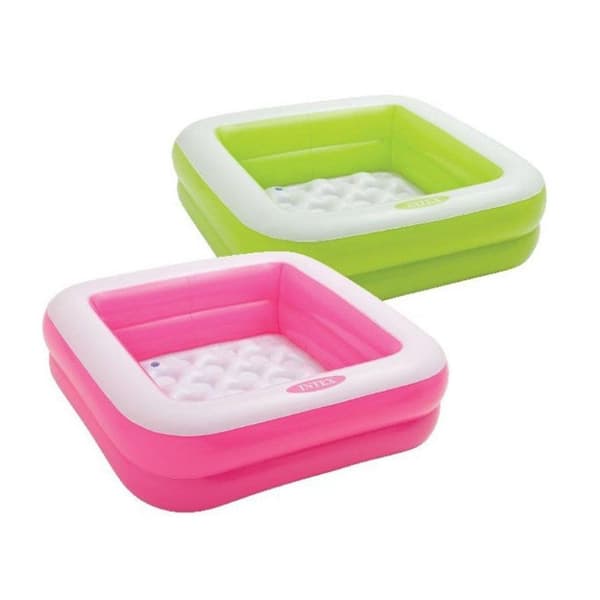 Intex Babybadkar 85x85x23 cm Diverse + Reparationsset