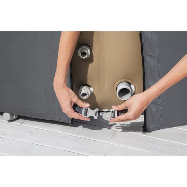 Pool Cover Bestway LAY-Z-SPA Grå