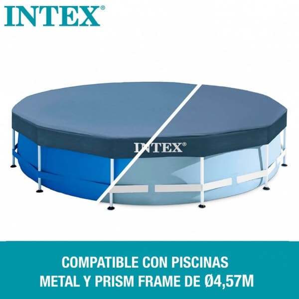 Pool Cover Intex 28032 Ø 457 cm 457 x 25 x 457 cm