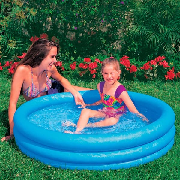 Puhallettava lasten kahluuallas Intex Sininen 156 L 114 x 25 cm (12 osaa)
