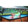 Miniatyrbild 8 av 11: Exit Wood Pool 300X200X65Cm Med Filterpump Och Tak - Brun