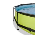 Miniatyrbild 6 av 11: Exit Lime Pool Ø300X76Cm Med Filterpump Och Tak - Grön
