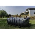 Miniatyrbild 9 av 11: Exit Svart Leather Pool 400X200X122Cm Med Filterpump - Svart