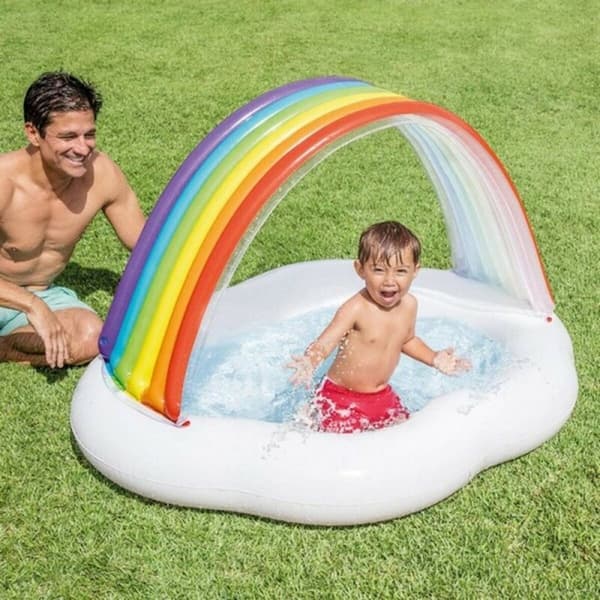 Oppustelig Pool Intex 57141 82 L (142 x 119 x 84 cm)