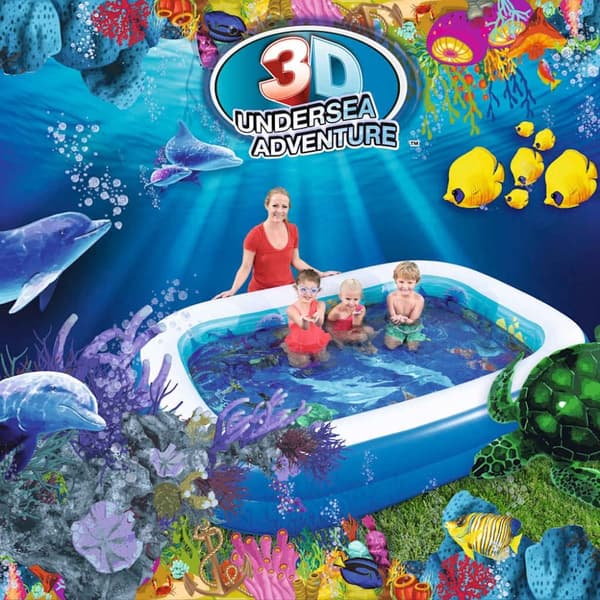 Bestway Undersea Adventure oppusteligt badebassin 54177