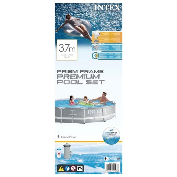 INTEX Prism Frame Premium Uima-allassarja 366x76 cm