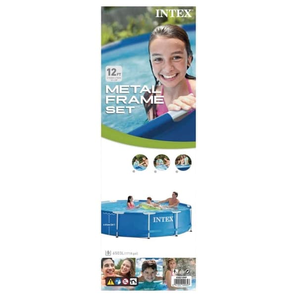 INTEX Pool Metal Frame 366x76 cm 28210NP