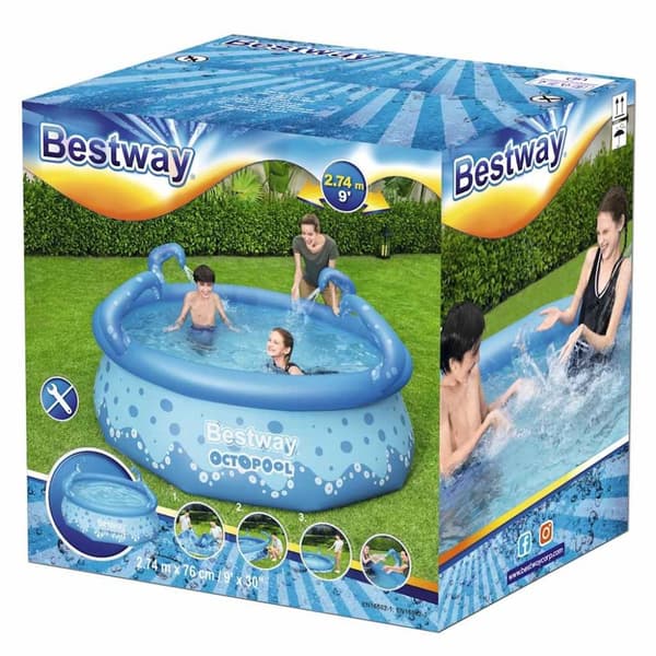 Bestway Easy Set-basseng OctoPool 274x76 cm