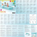 Miniatyrbilde 3 av 3: INTEX Swim Center Familiebasseng 262x175x56 cm