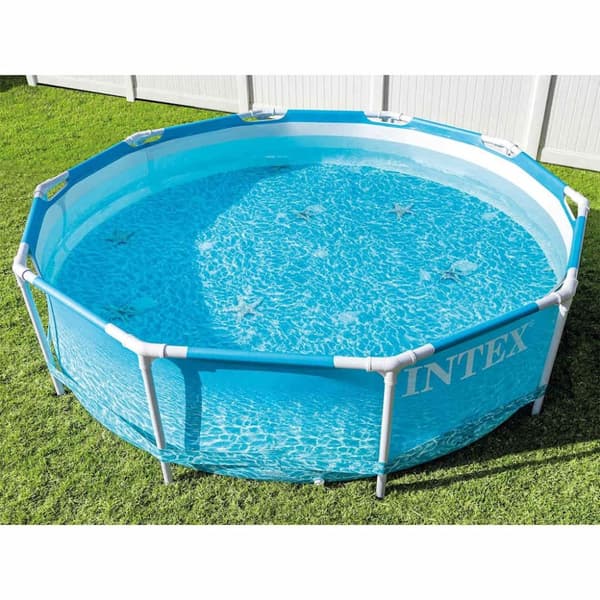INTEX Beachside metallrammebasseng 305x76 cm