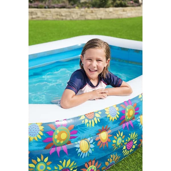 Bestway Täytettävä lastenallas sininen 229x152x56 cm