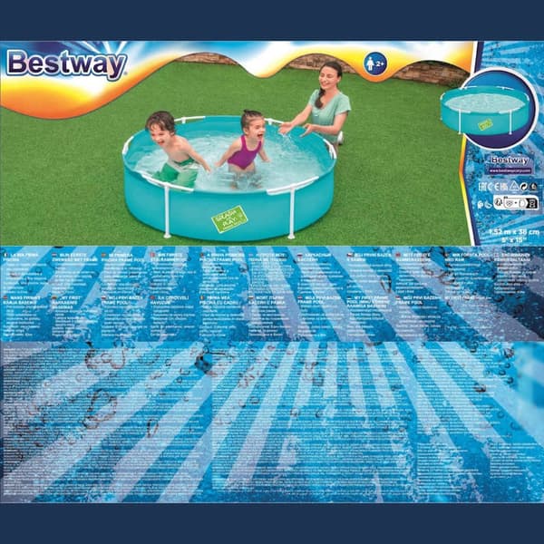 Bestway Pool My First Frame Pool 152 cm