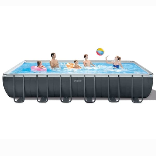 INTEX Poolset Ultra XTR Frame rektangulär 732x366x132 cm