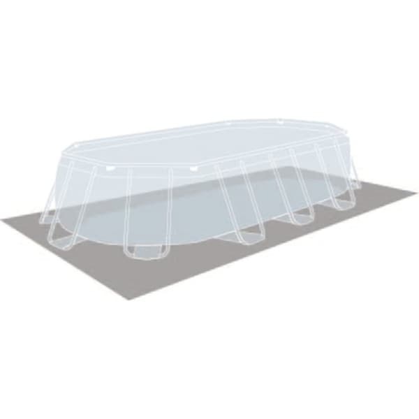 INTEX Prism Frame swimmingpoolsæt 610x305x122 cm oval 26798GN