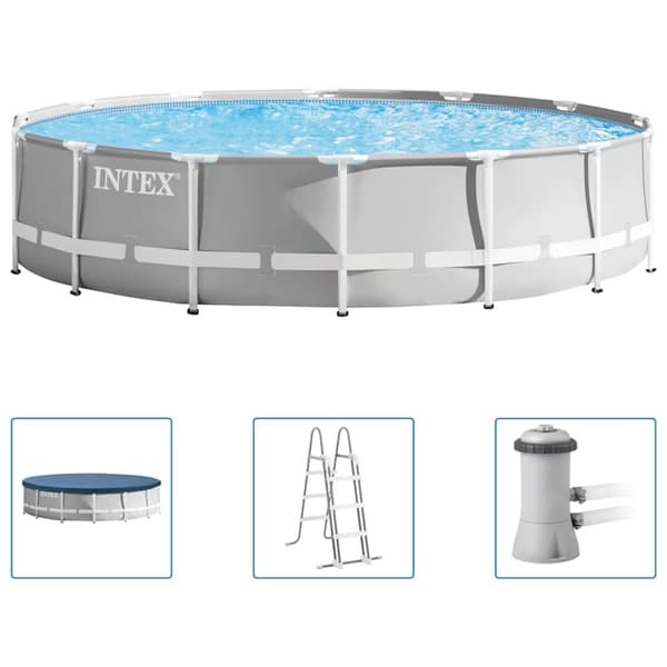 INTEX Prism Frame Premium poolsæt 427x107 cm