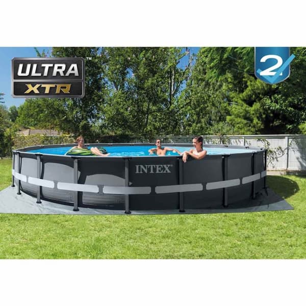 INTEX Pool med tillbehör Ultra XTR Frame rund 610x122 cm