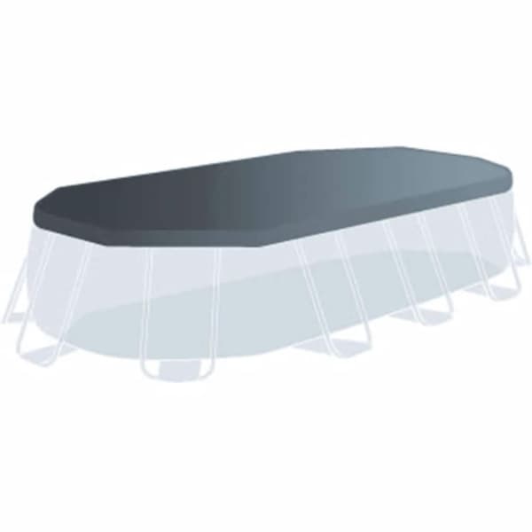 INTEX Prism Frame swimmingpoolsæt 503x274x122 cm oval 26796GN